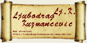 Ljubodrag Kuzmančević vizit kartica